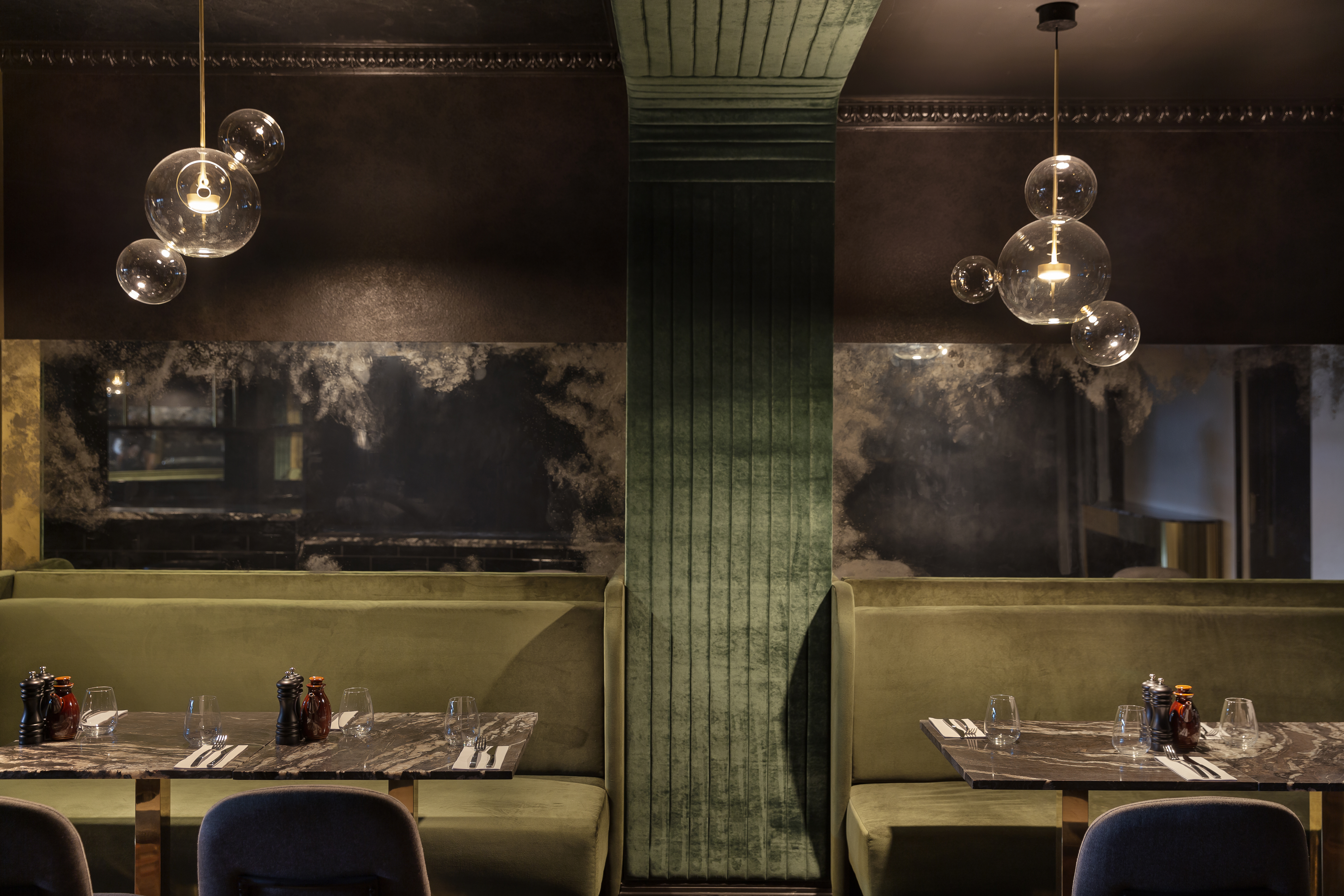 Hotel dining room at Fable Dunedin