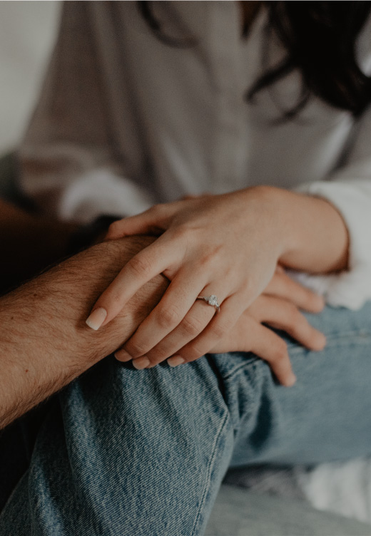 a young couple enjoying a Fable Love Story experience